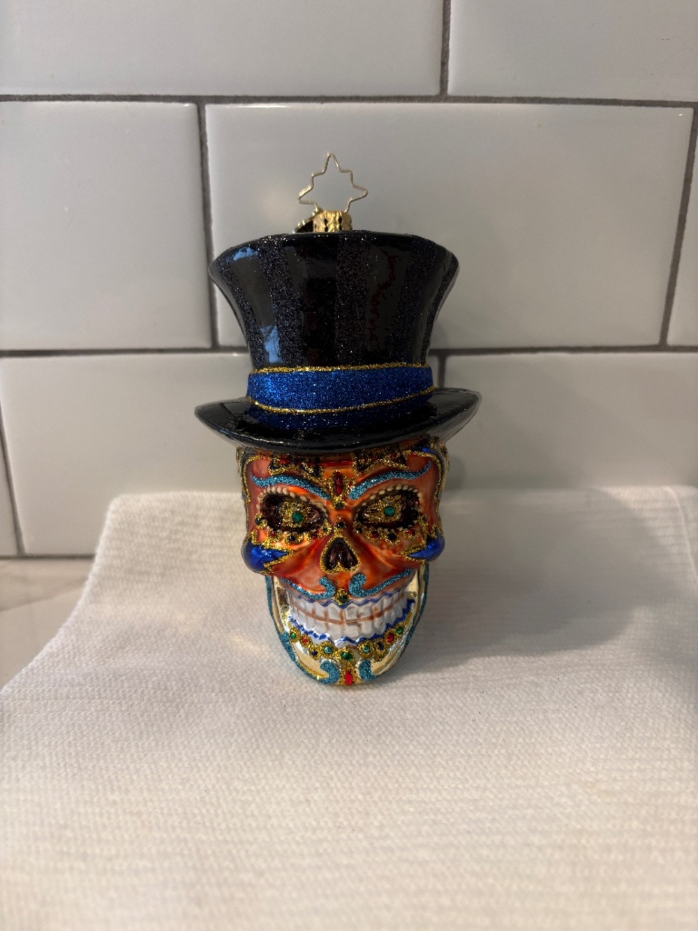 Christopher Radko Mr. Dead ornament.